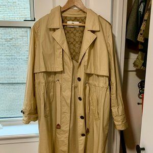 Coach trench coat, Beige